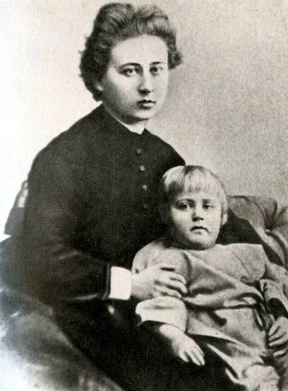 Елена Оттобальдовна Кириенко-Волошина с Максом. 1878 г..jpg
